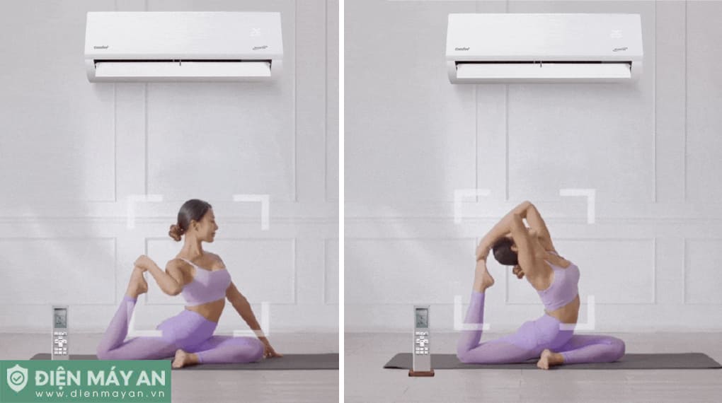 Điều hòa Comfee Inverter 18000 BTU 2 Chiều CFS-18VHAFF